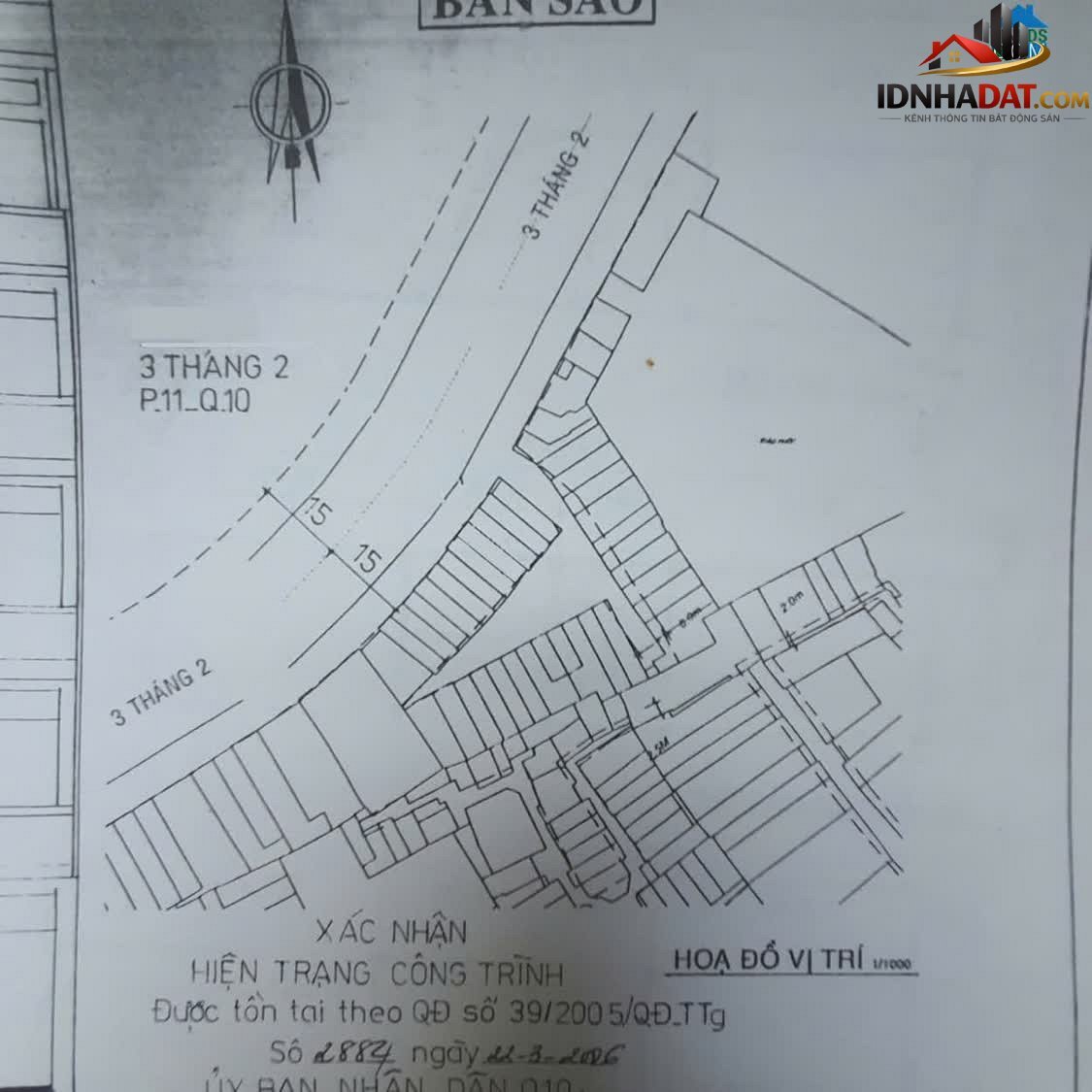 Bán nhà đất Đường 3/2 – Phường cũ 11 Quận 10 – Thành phố Hồ Chí Minh 38 m² 23 tỷ