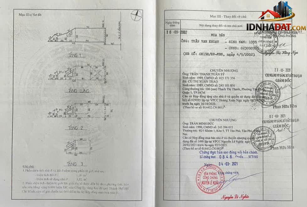 Bán nhà đất Đường Lê Hồng Phong – Phường cũ 2 Quận 10 – Thành phố Hồ Chí Minh 36 m² 18 tỷ