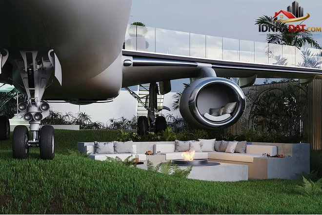 Biến máy bay thành nhà và biệt thự nghỉ dưỡng - Ảnh 9.