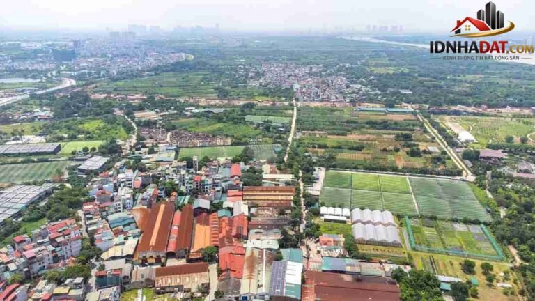 Đất tại nơi sắp mọc lên khu đô thị 257.000 tỷ đồng ven sông Hồng đang được định giá ra sao?