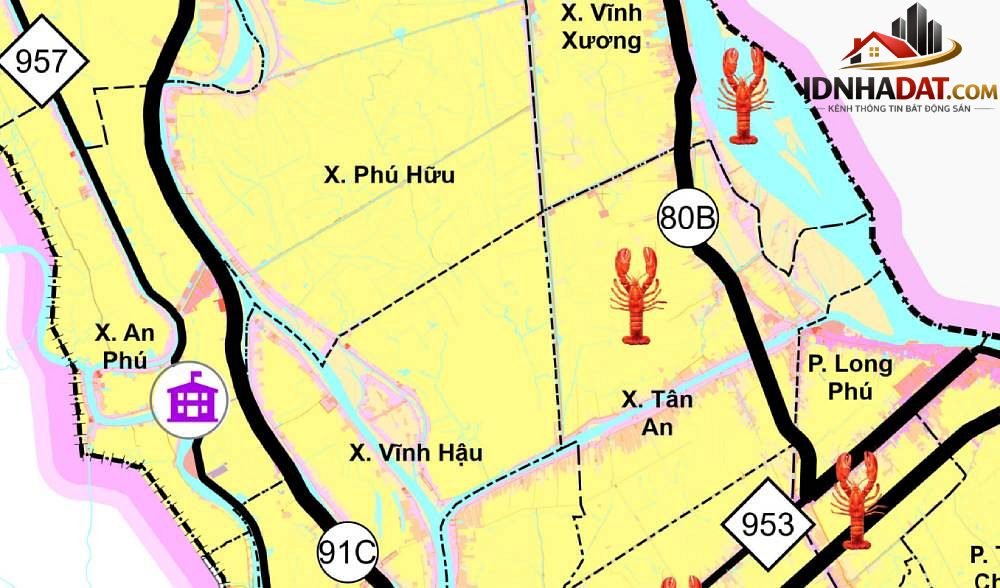 Một xã của An Giang được đề xuất đầu tư dự án trung tâm thủy sản công nghệ cao 495ha- Ảnh 1. Một xã của An Giang được đề xuất đầu tư dự án trung tâm thủy sản công nghệ cao 495ha- Ảnh 1.
