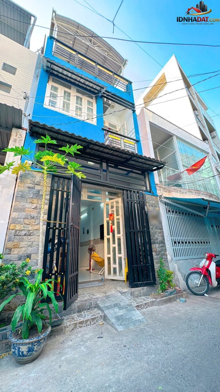 Nhà 3 lầu hẻm Âu Dương Lân – Phường cũ Chánh Hưng Quận 3 – Phường mới Chánh Hưng – Thành phố Hồ Chí Minh 44m2 6.8 tỷ