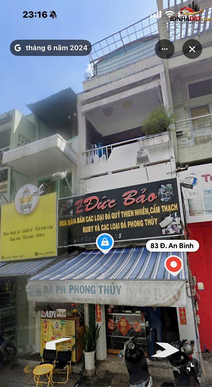 Bán nhà mặt tiền đường An Bình Phường 6 Quận 5 Thành Phố Hồ Chí Minh – 130m2 – 17,5 tỷ