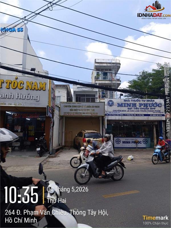 Mặt tiền phạm văn chiêu – kinh doanh đỉnh – 84m2 – 10 tỷ – Bán nhà đất Đường Phạm Văn Chiêu – Phường cũ 9 Quận TP HCM – Phường mới 9 – Thành phố Hồ Chí Minh