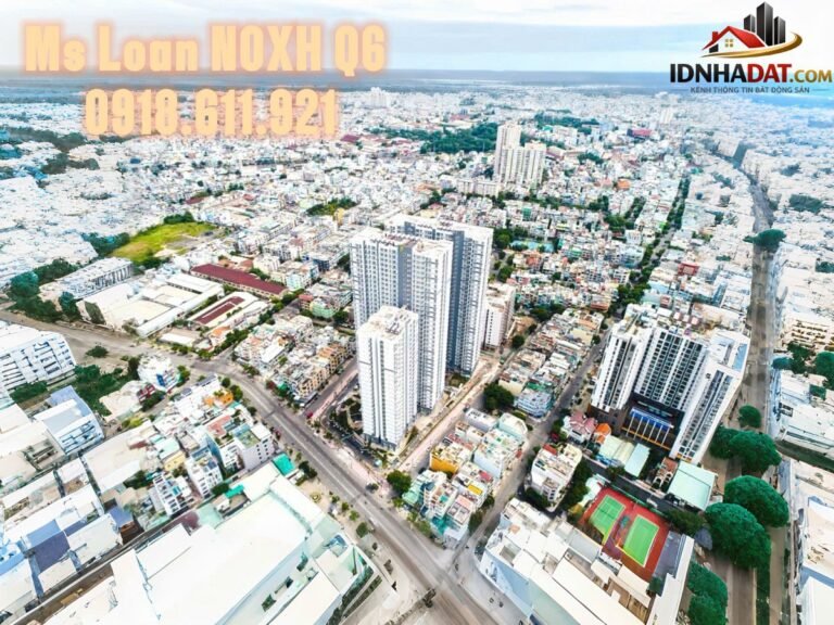 Đừng bỏ lỡ căn hộ nhà ở xã hội quận 6 – 33m2 – 1,3 tỷ