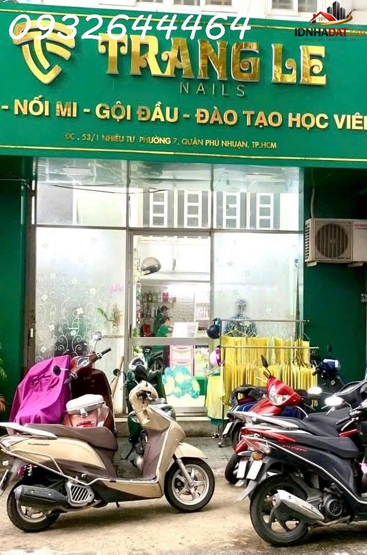Phú nhuận hồ chí minh cần sang tiệm nail vị trí đẹp, khách ổn định – Đường Nhiêu Tứ – Phường cũ 7 Quận Phú Nhuận – Phường mới Cầu Kiệu – Thành phố Hồ Chí Minh 40m2 150 triệu