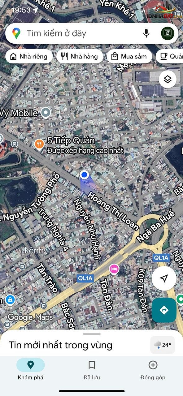 Bán nhà 2 tầng Phường Thanh Khê Quận Thanh Khê Thành Phố Đà Nẵng giá 5 tỷ 550 triệu diện tích 60m2