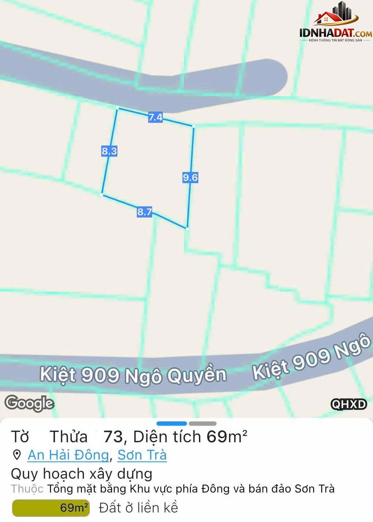 Cần bán nhanh lô đất kiệt Sơn Trà – Ngang hơ… – Bán đất Quận Sơn Trà – Đà Nẵng giá 5 – 7 tỷ