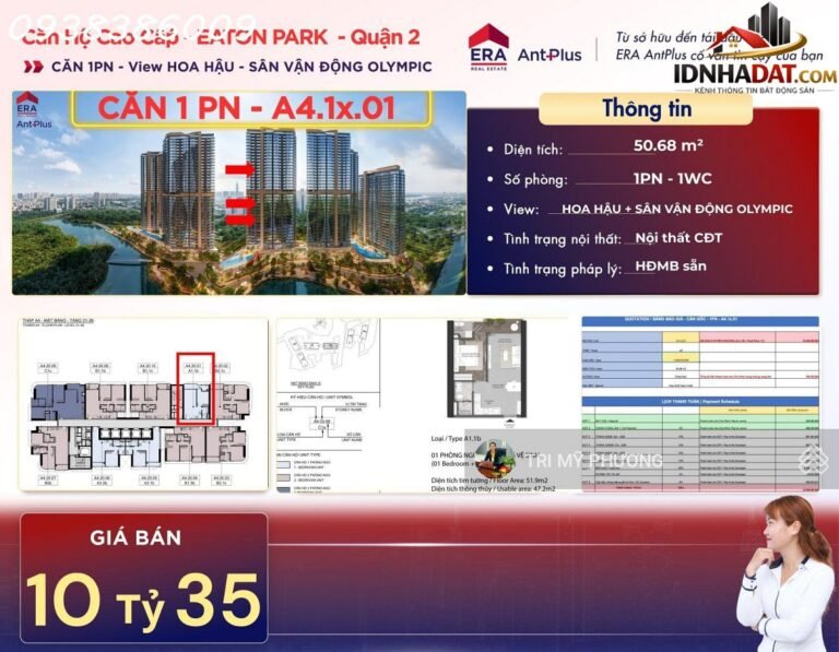 Bán nhà Phường An Phú Quận 2 Thành Phố Hồ Chí Minh diện tích 55m2 giá 10 tỷ 350 triệu