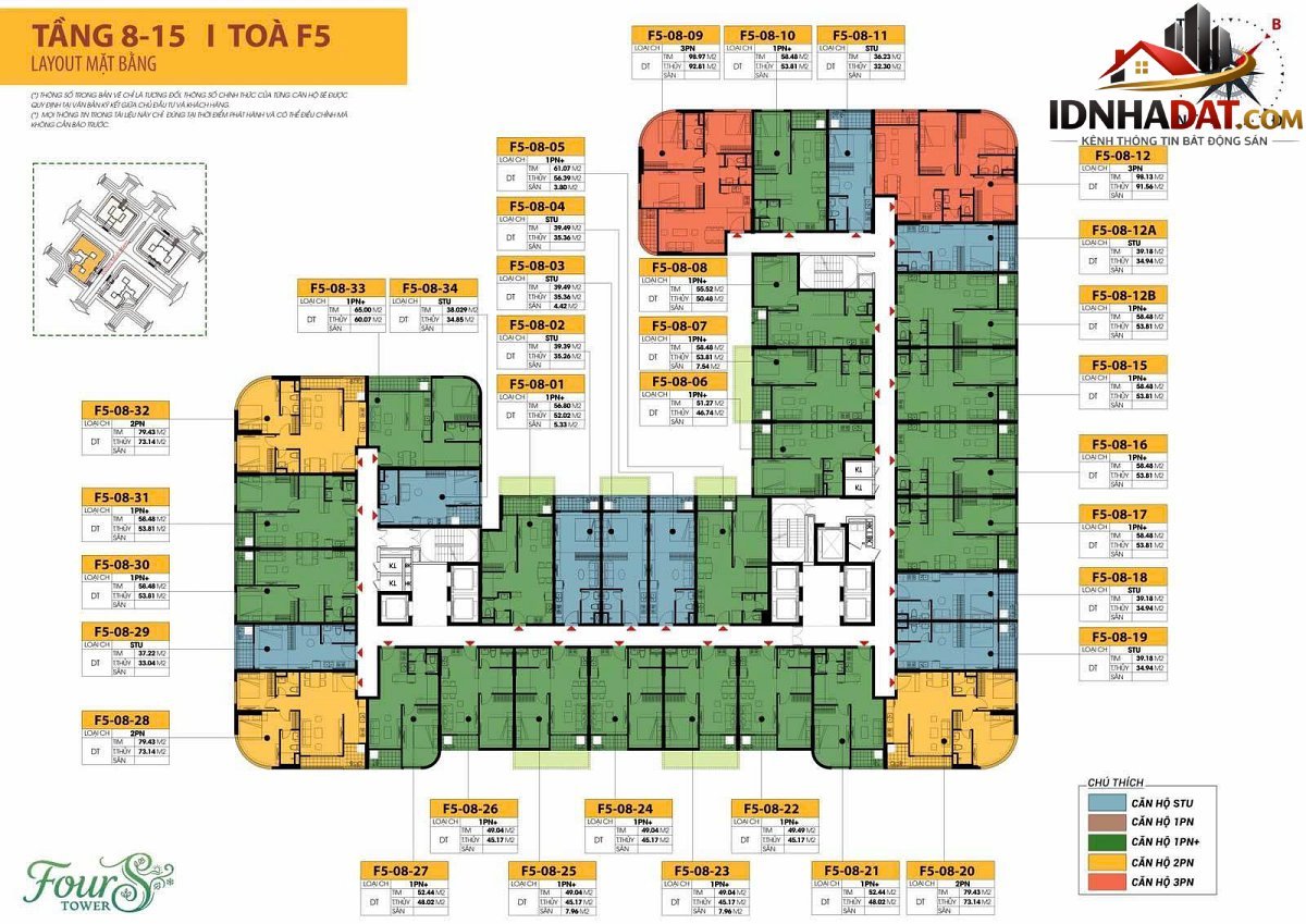 Căn Hộ FourS Tower Sun Group – Trả Trước 1.4… – Cho thuê chung cư Quận Ngũ Hành Sơn – Đà Nẵng giá 50 – 100 tr