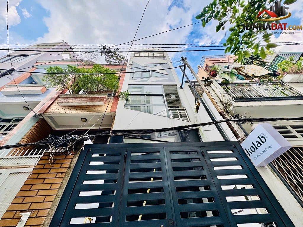 Bán chdv 6 tầng full nội thất – mặt tiền hxh đ.hai bà trưng, quận 1 – đón khách tây nhà thờ tân – 56m2 – 17.9 tỷ