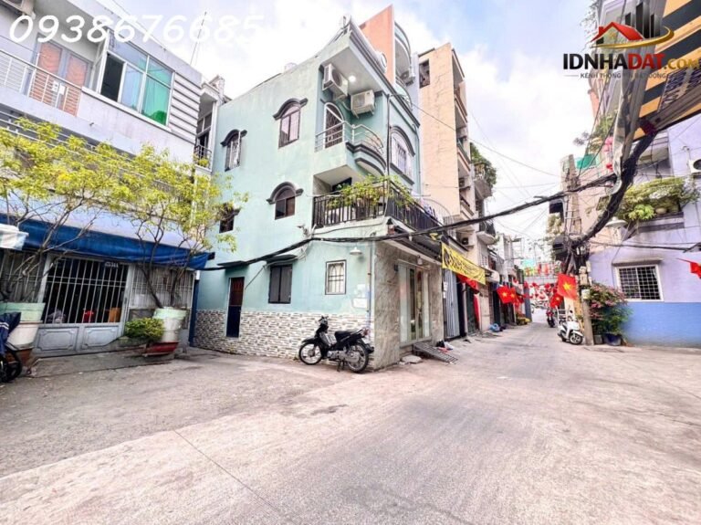 Chủ 1 đời xưa bán nhà 3 tầng mặt tiền hẻm xe tải Đường Hai Bà Trưng – Phường cũ 8 Quận 3 – Phường mới Xuân Hoà – Thành phố Hồ Chí Minh – diện tích 64m2 – giá 13.1 tỷ