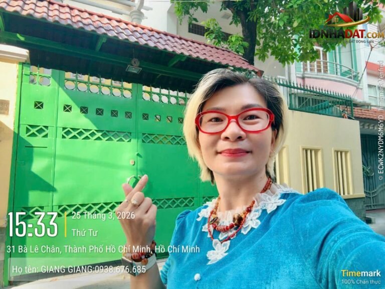 Giá tốt chỉ 16.8 tỷ – Bán nhà đất Đường Bà Lê Chân – Phường cũ Tân Định Quận 1 – Phường mới Tân Định – Thành phố Hồ Chí Minh 105m2
