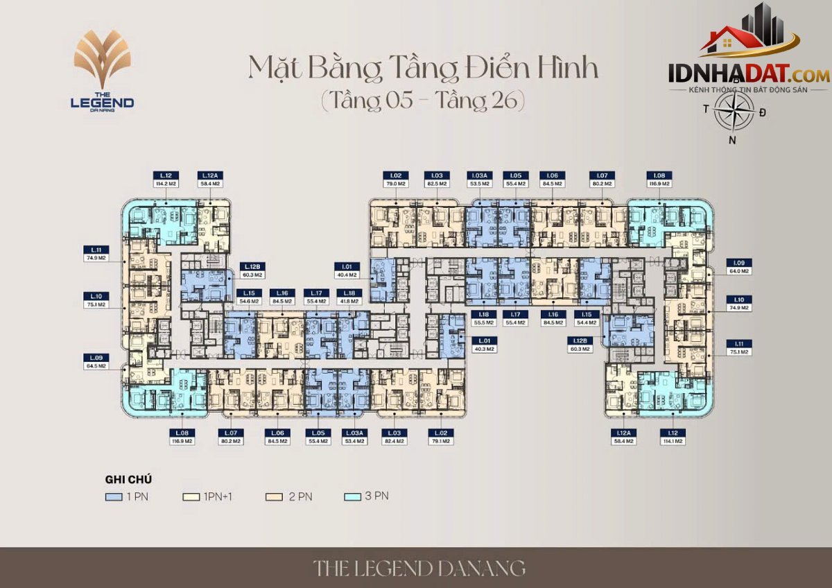 Cùng tầm tiền- chọn the legend đà nẵng hay bỏ lỡ cơ hội tăng giá – Bán nhà đất Đường An Hải Tây – Phường cũ An Hải Tây Quận Sơn Trà – Phường mới An Hải Tây – Thành phố Đà Nẵng 56m2 7.12 tỷ