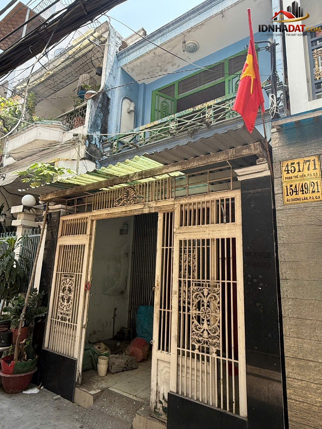 Bán nhà đất Đường Âu Dương Lân – Phường cũ 3 – Quận 8 – Phường mới 3 – Thành phố Hồ Chí Minh 47m2 6.3 tỷ