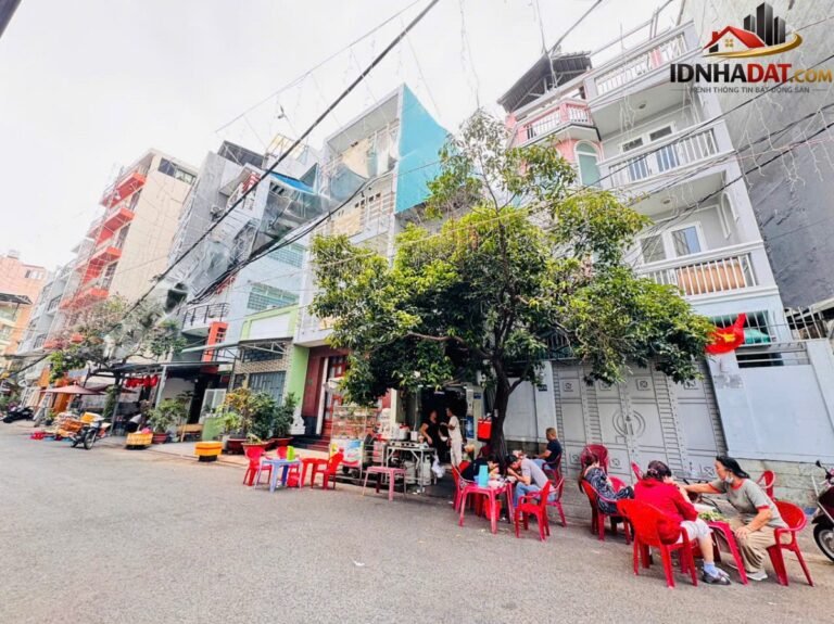 Khu hiếm nhà bán phong cách biệt thự 4 tầng mặt tiền 12m đ.cách mạng tháng 8, quận 3 – dt 89m2 – giá 21 tỷ