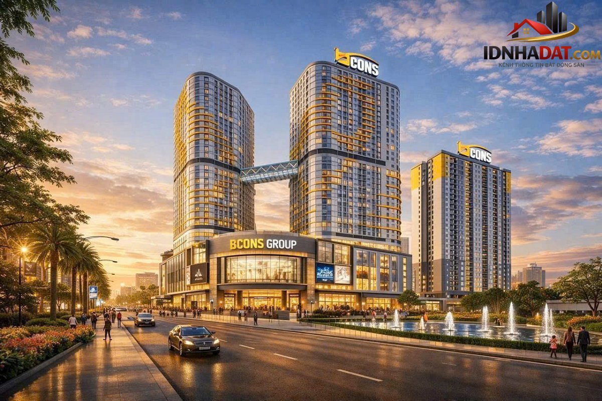 Căn hộ Bcon Center City không chờ tăng giá mới mua, mà mua để đón tăng giá TP Dĩ An – 70m2 – 4 tỷ 550 triệu