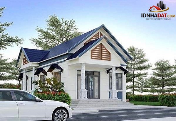 Nhà cấp 4 mái Thái 3 phòng ngủ đẹp như mơ, ai cũng ước ao - Ảnh 1.