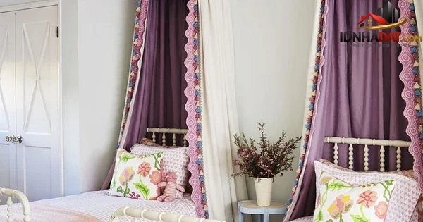 Những Kiểu Phòng Ngủ Tím Độc Đáo và Mới Mẻ