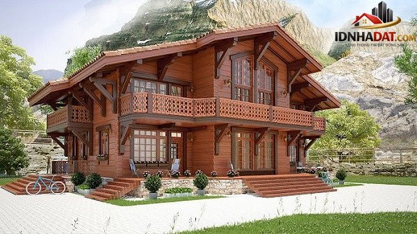 Những mẫu thiết kế nhà gỗ vừa độc đáo sang trọng, vừa mộc mạc gần gũi thiên nhiên - Ảnh 8.