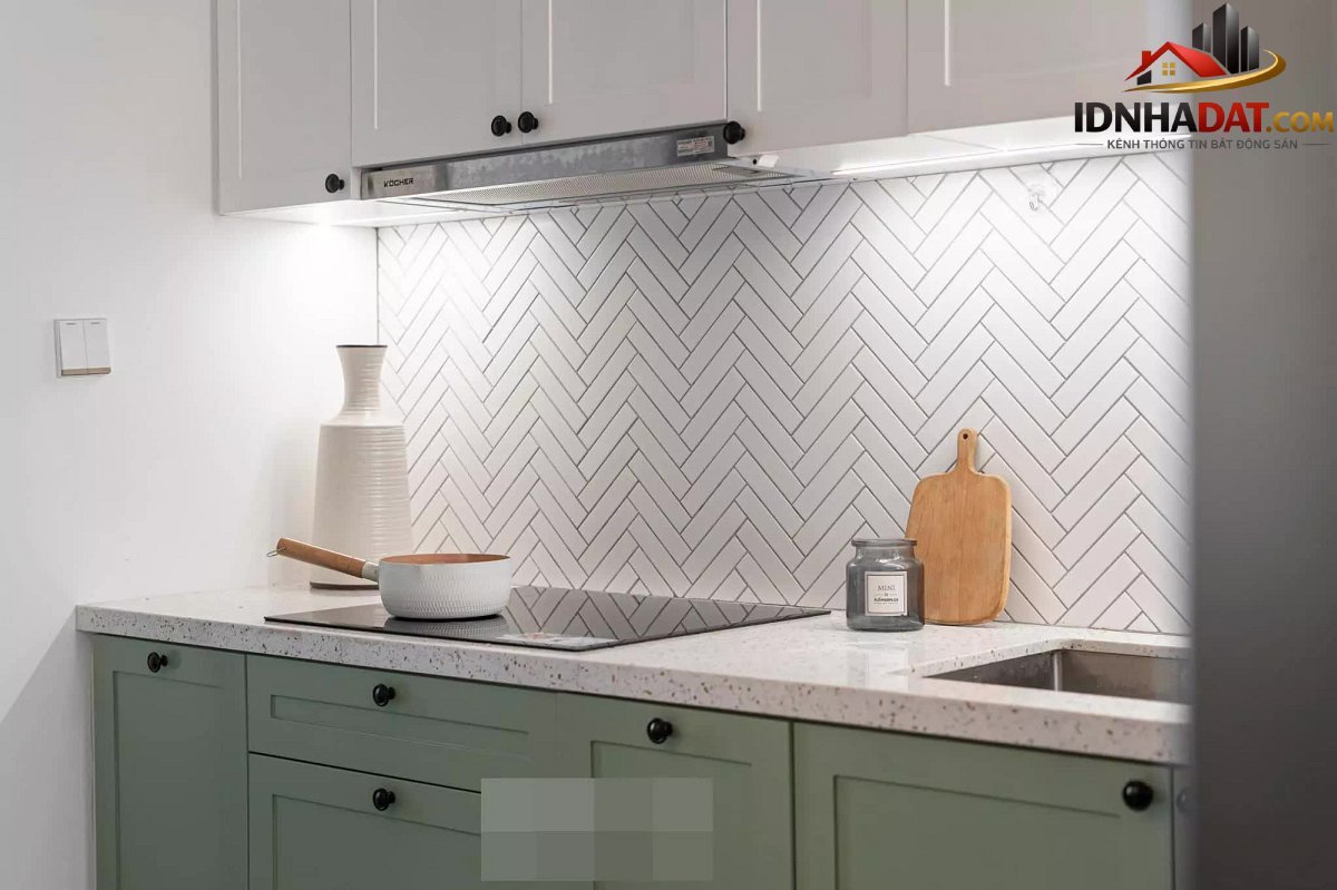 Căn hộ xanh bơ dịu dàng, đường nét thiết kế bắt mắt - Ảnh 10.