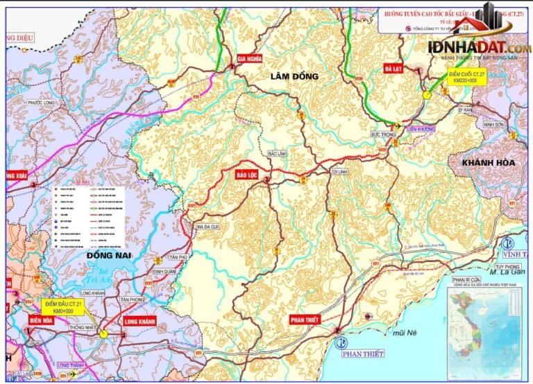 Dự báo thị trường bất động sản Đồng Nai 2026-2027: Tầm quan trọng của cao tốc Dầu Giây – Tân Phú
