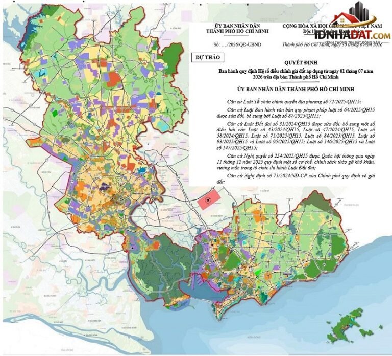 Diễn biến bất ngờ về hệ số K tại TP.HCM: Xu hướng và tác động đến thị trường bất động sản 2026-2027