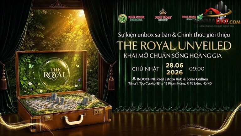 Sự kiện The Royal Unveiled tại Hà Nội: Dự đoán xu hướng bất động sản 2026-2027