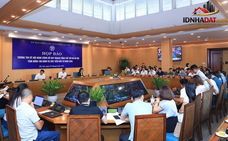 Hà Nội công bố quy hoạch hợp nhất 100 năm với mô hình 9 cực phát triển