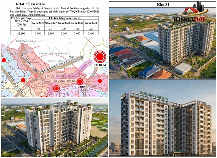 Tiến Độ Phát Triển Nhà Ở Xã Hội Tại Đồng Tháp Đến Năm 2026