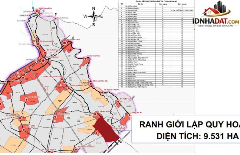 Xu hướng bất động sản An Giang đến năm 2027: 5 khu đô thị hơn 100.000 tỷ