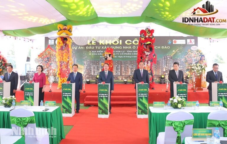 Ninh Bình Khởi Công 3 Dự Án Nhà Ở Gần 2.600 Tỷ Đồng Hướng Đến 2026