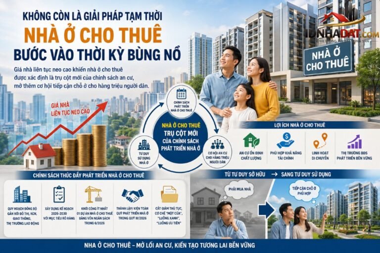 Xu hướng thị trường nhà ở cho thuê tại Việt Nam 2026 – 2027