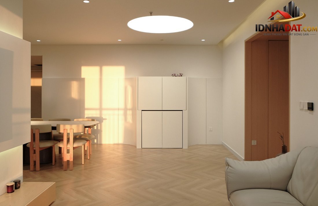 Căn hộ 130m² ở Hà Nội đóng cửa 24/7 vẫn ngập oxy tươi bảo vệ ba thế hệ- Ảnh 1.