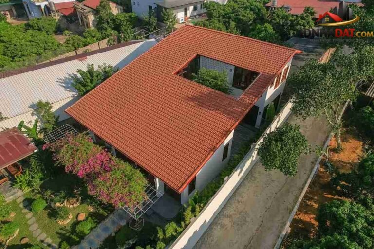 Dấu ấn truyền thống trong ngôi nhà ngói đỏ Bắc Ninh phong cách đương đại
