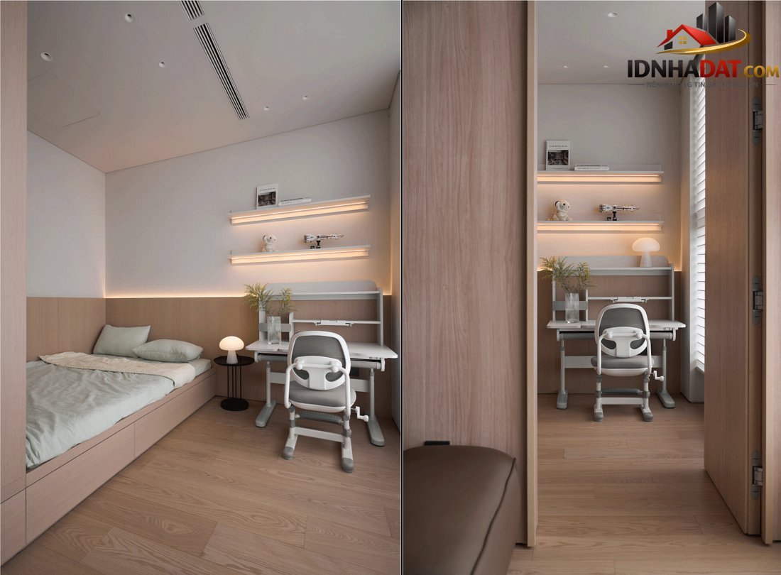Dịch chuyển tường căn hộ nhỏ ở Hà Nội để đổi lấy khoảng thở và bếp rộng- Ảnh 13.