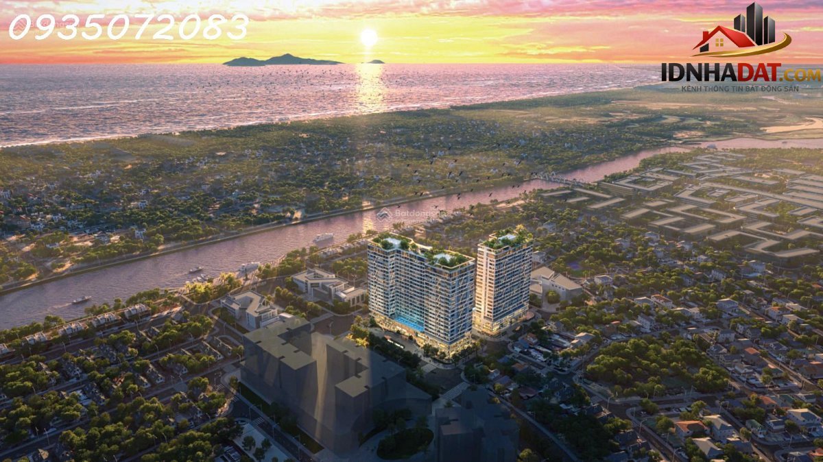 Bán căn hộ 1pn view sông Đường Đào Duy Tùng – Phường cũ Hòa Hải Quận Ngũ Hành Sơn – Phường mới Hòa Hải – Thành phố Đà Nẵng 56m2 3.38 tỷ