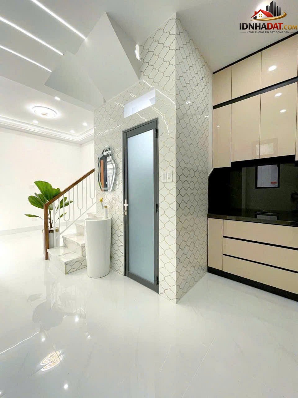Chỉ 1 tỷ 590 triệu nhà xinh 1 lầu sang trọng với kiến trúc hiện đại – Bán nhà đất Đường 4 – Phường cũ Hiệp Thành Quận 12 – Phường mới Hiệp Thành – Thành phố Hồ Chí Minh 28m2