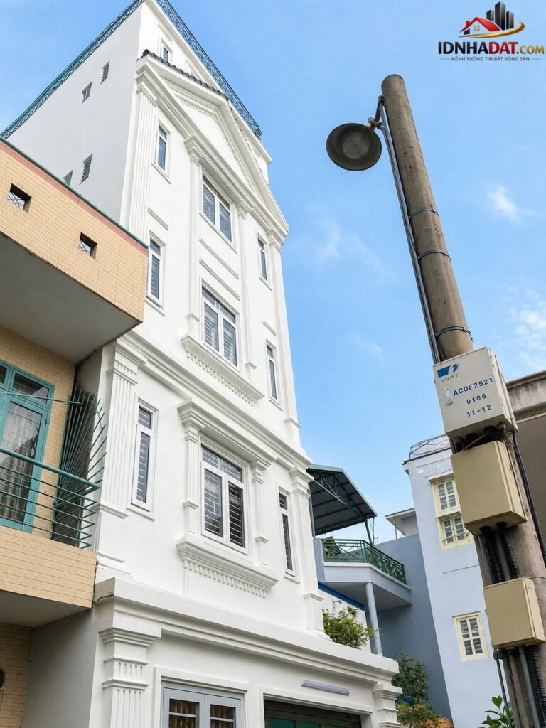 Chdv 5 tầng – 101m ngang 5.7m – 22 phòng dòng tiền 80 triệu/tháng chỉ 12 tỷ Bán nhà đất Đường Nguyễn Minh Châu – Phường cũ Phú Trung Quận Tân Phú – Phường mới Phú Trung – Thành phố Hồ Chí Minh