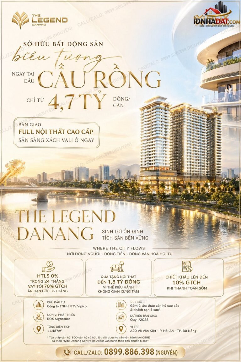 THE LEGEND Đà Nẵng – Bán nhà đất Đường Võ Vă… – Bán chung cư Quận Sơn Trà – Đà Nẵng giá 3 – 5 tỷ