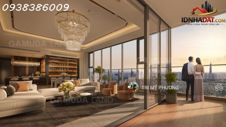 Eaton park – chủ nhà bán căn penthouse – có sân vườn, hồ bơi riêng, view paranoma 360 – tháp 207m2 106 tỷ