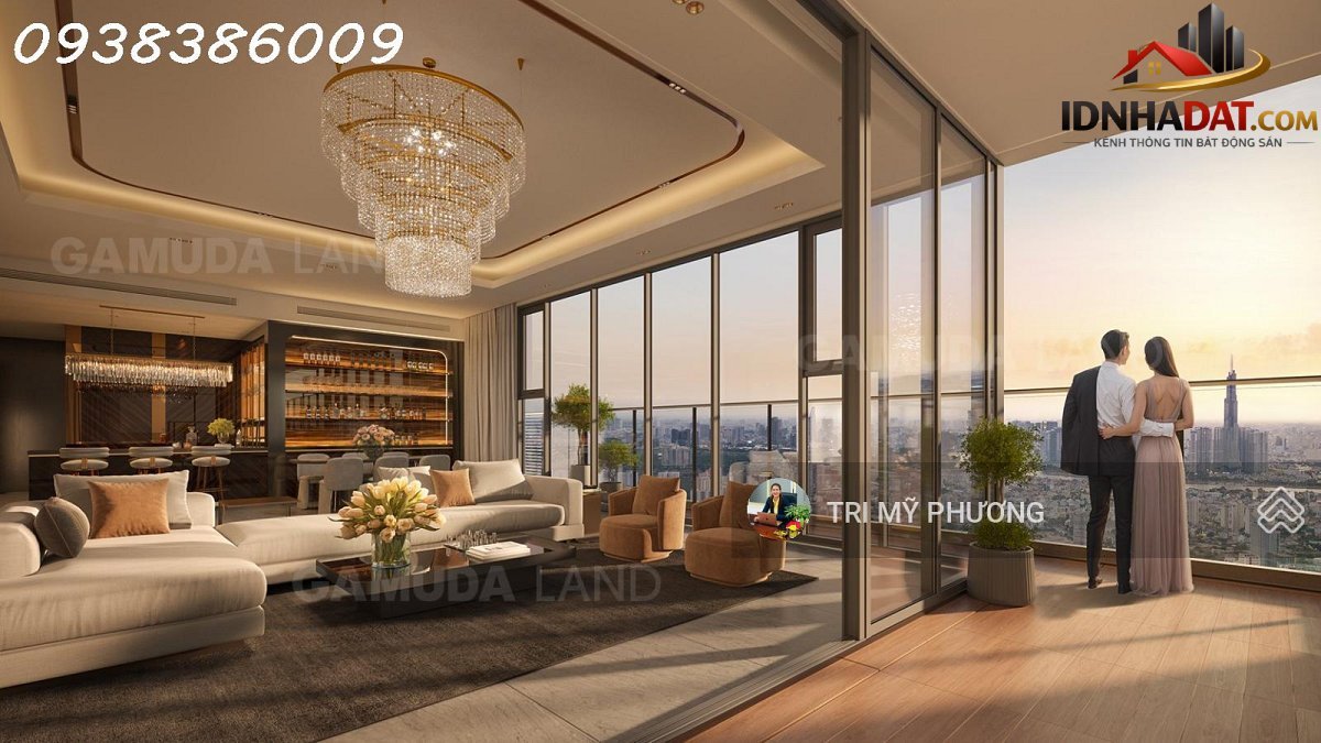 Eaton park – chủ nhà bán căn penthouse – có sân vườn, hồ bơi riêng, view paranoma 360 – tháp 207m2 106 tỷ