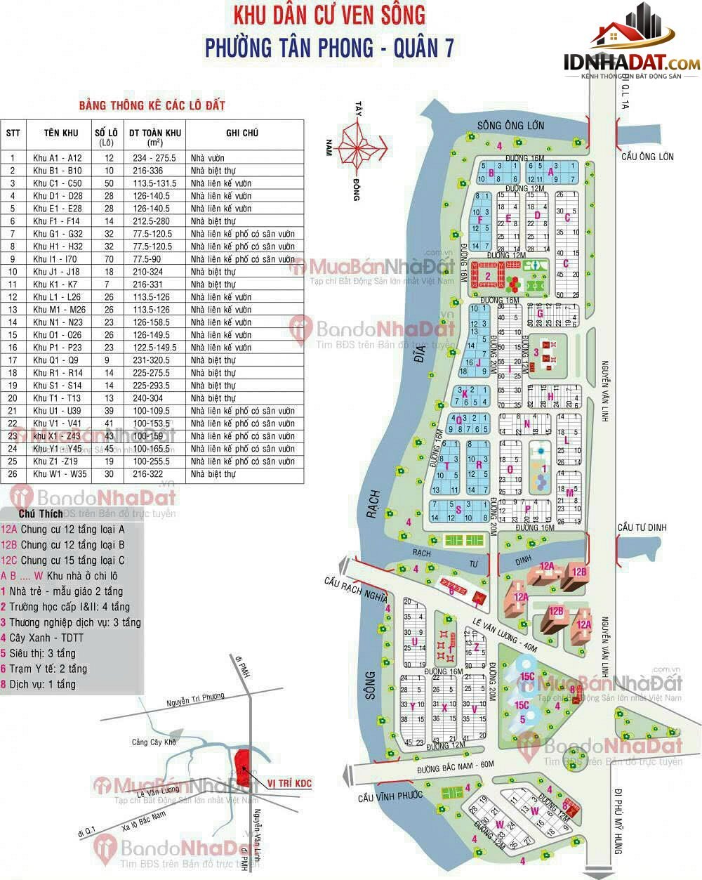 Đất Khu Ven Sông phường Tân Phong Q7. Diện tích 90m2 giá 15.5 tỷ – Bán nhà đất Đường H17 – Phường cũ Tân Phong Quận 7 – Phường mới Tân Phong – Thành phố Hồ Chí Minh
