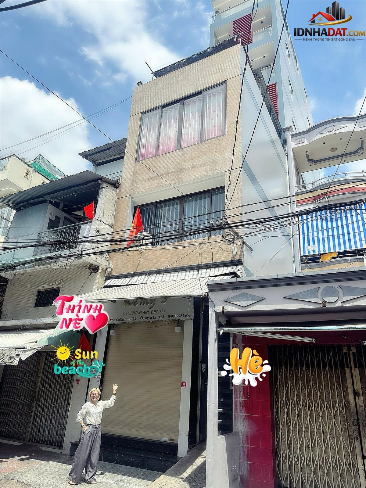 Siêu phẩm 8 tầng thang máy – ngay góc 2 mặt tiền đường nguyễn tất thành và xóm chiếu, quận 4 – Bán nhà đất Đường Xóm Chiếu – Phường cũ 13 Quận 4 – Phường mới 13 – Thành phố Hồ Chí Minh 101m2 28.5 tỷ