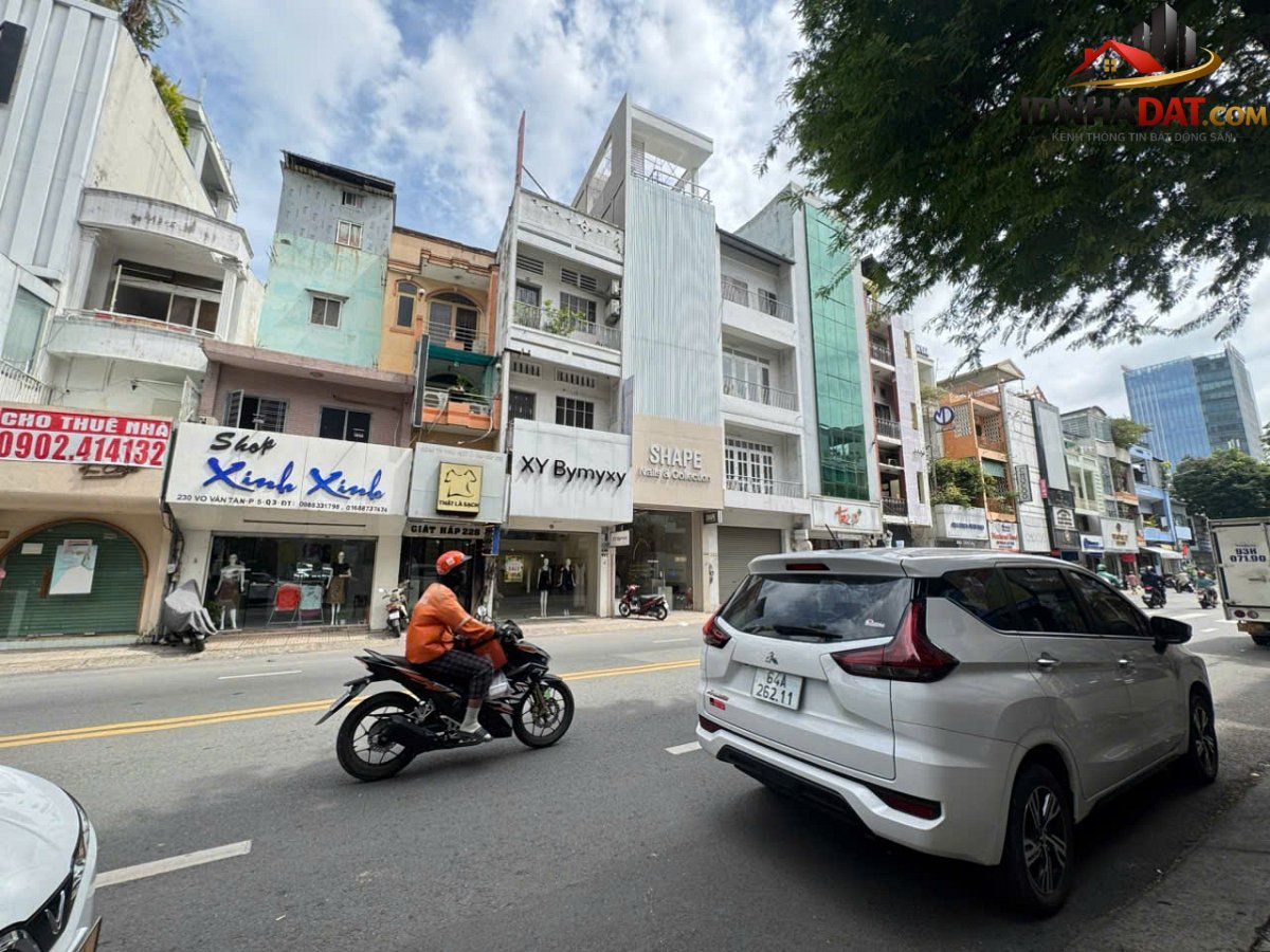 Bán nhà đất Đường Võ Văn Tần – Phường cũ 5 Quận 3 – Phường mới 5 – Thành phố Hồ Chí Minh – Diện tích 58m2 – Giá 37 tỷ