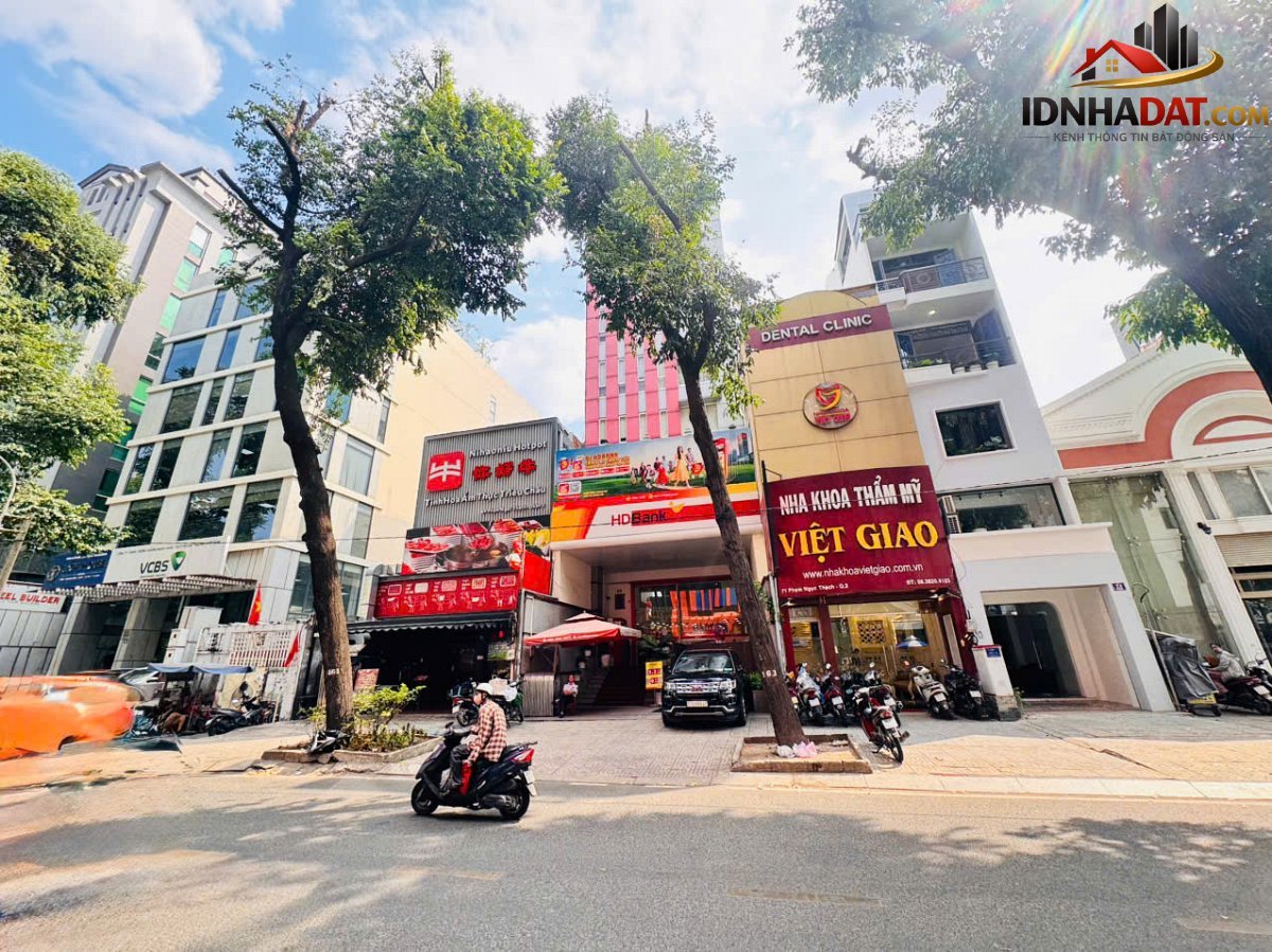 Bán nhà đất Đường Phạm Ngọc Thạch – Phường cũ Võ Thị Sáu Quận 3 – Phường mới Xuân Hoà – Thành phố Hồ Chí Minh – diện tích 83m2 – giá 60 tỷ