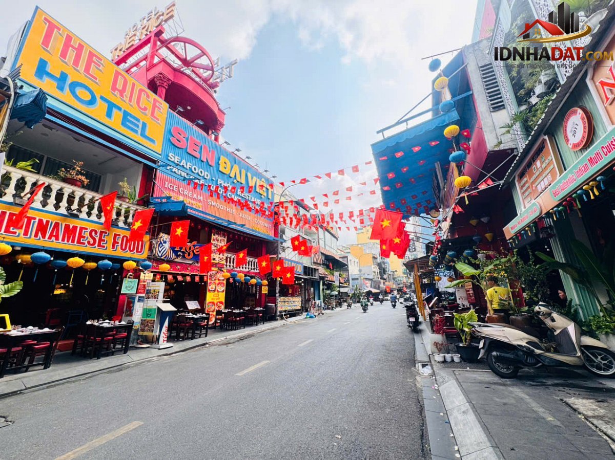 Ngang lớn 5,4m 12,5m – Bán nhà đất Đường Bùi Viện – Phường cũ Phạm Ngũ Lão Quận 1 – Phường mới Bến Thành – Thành phố Hồ Chí Minh 63m2 11 tỷ