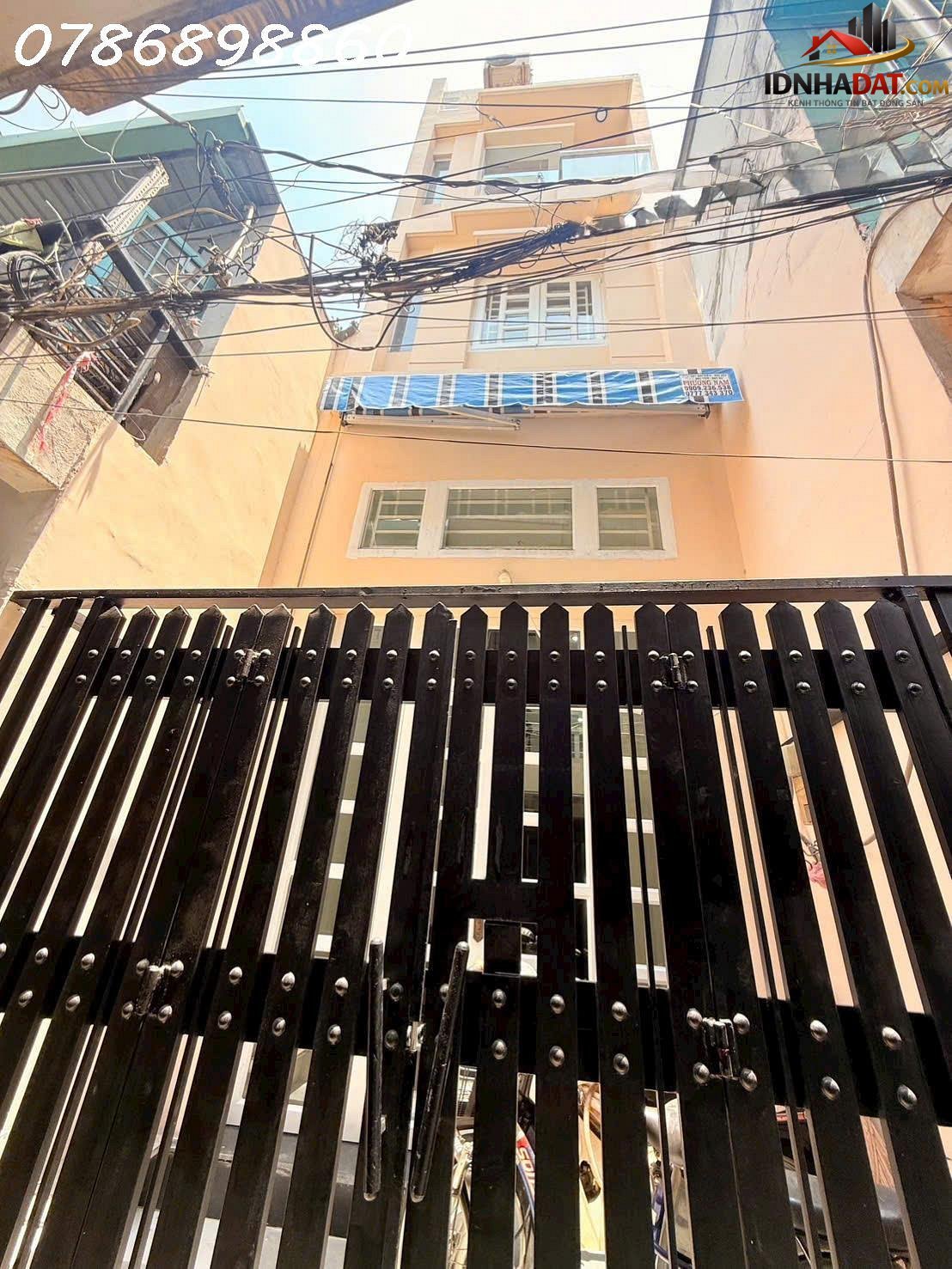 Nhà mới 5 tầng Huỳnh Tấn Phát Q7 chỉ 4 tỷ 9 diện tích 42m2