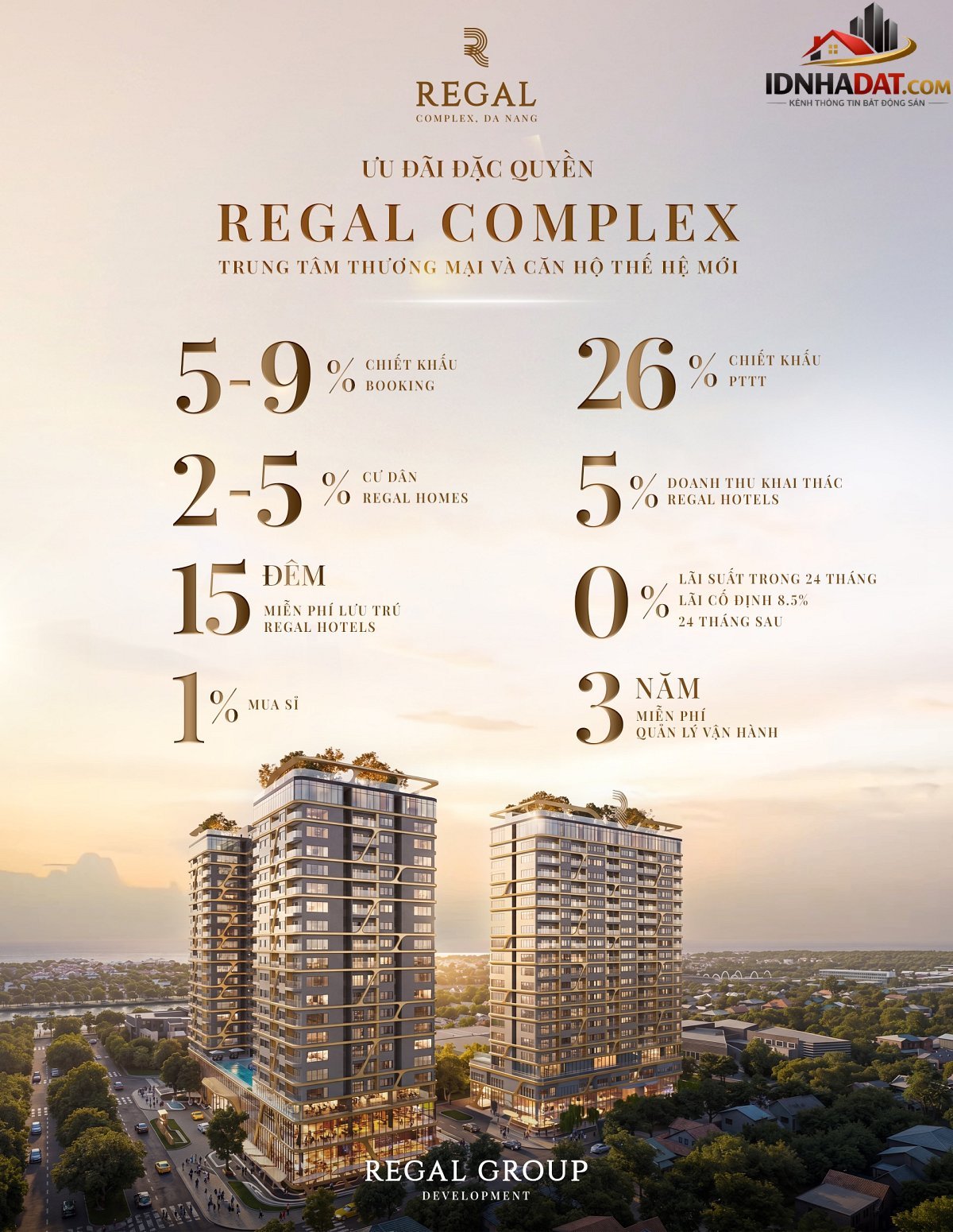 Cơ hội sở hữu căn hội view sông ngắm biển tại regal complex đà nẵng Bán nhà đất Đường Đào Duy Tùng – Phường cũ Mỹ An Quận Ngũ Hành Sơn – Phường mới Mỹ An – Thành phố Đà Nẵng 95m2 7.5 tỷ