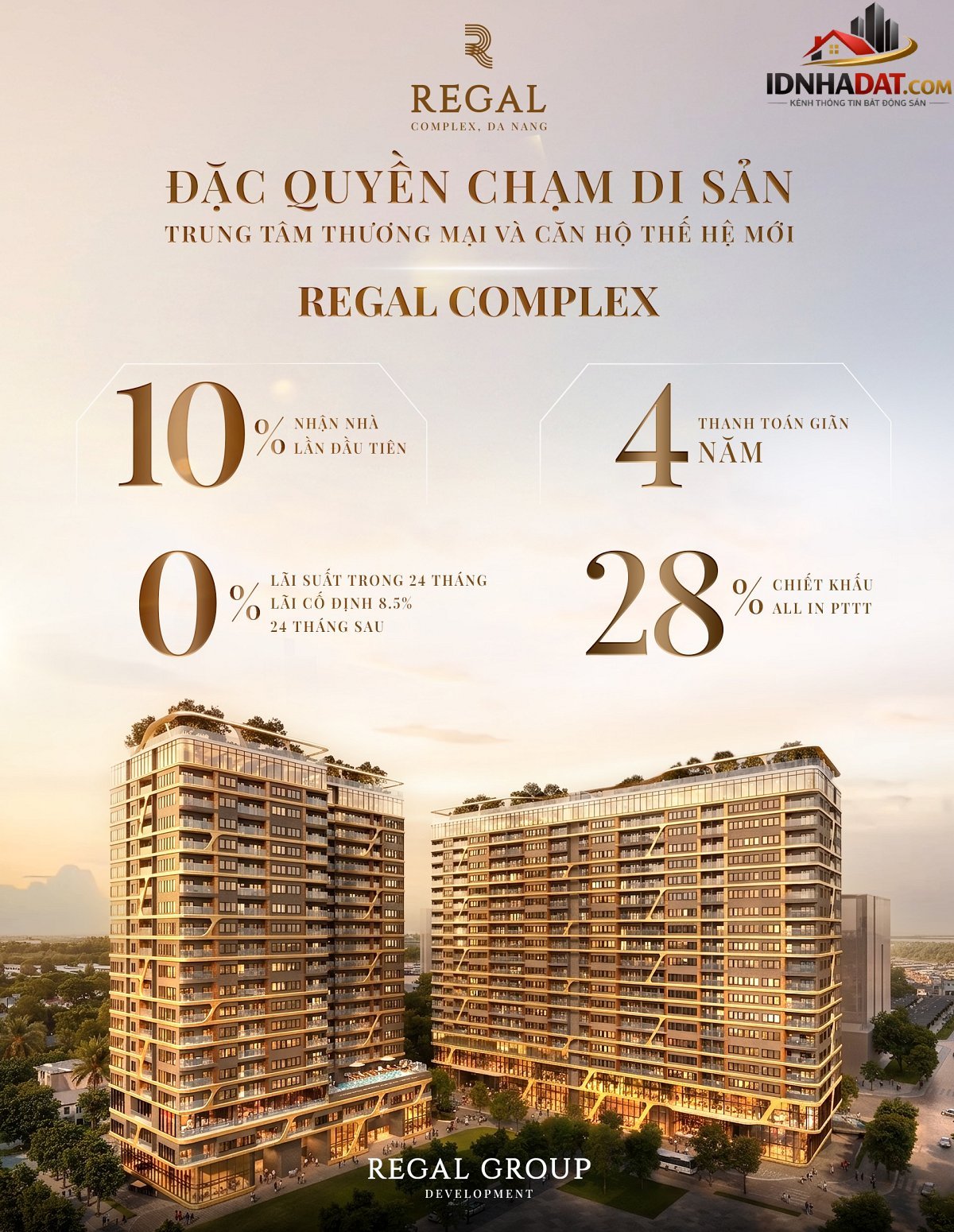 Cơ hội sở hữu căn hội view sông ngắm biển tại regal complex đà nẵng Bán nhà đất Đường Đào Duy Tùng – Phường cũ Mỹ An Quận Ngũ Hành Sơn – Phường mới Mỹ An – Thành phố Đà Nẵng 95m2 7.5 tỷ